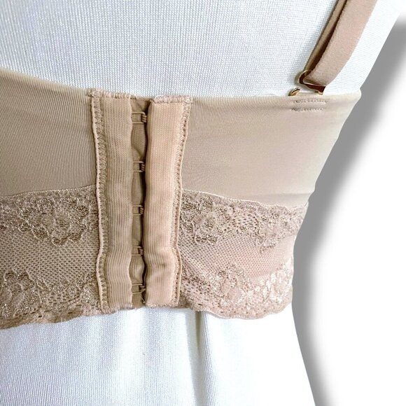 Natori 32DD Bra Tan Nude Bliss Pefection Strapless Contour Underwire 729154 - Picture 7 of 8